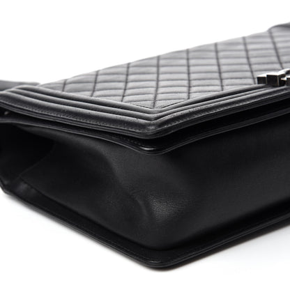 Chanel Calfskin Quilted New Medium Boy Flap Black 6 of 11