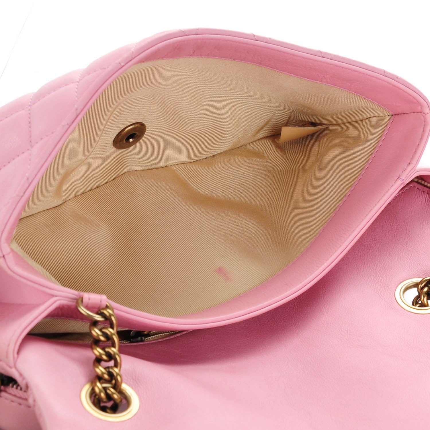 Chanel Calfskin Quilted Small CC Crown Flap Pink 7 of 11