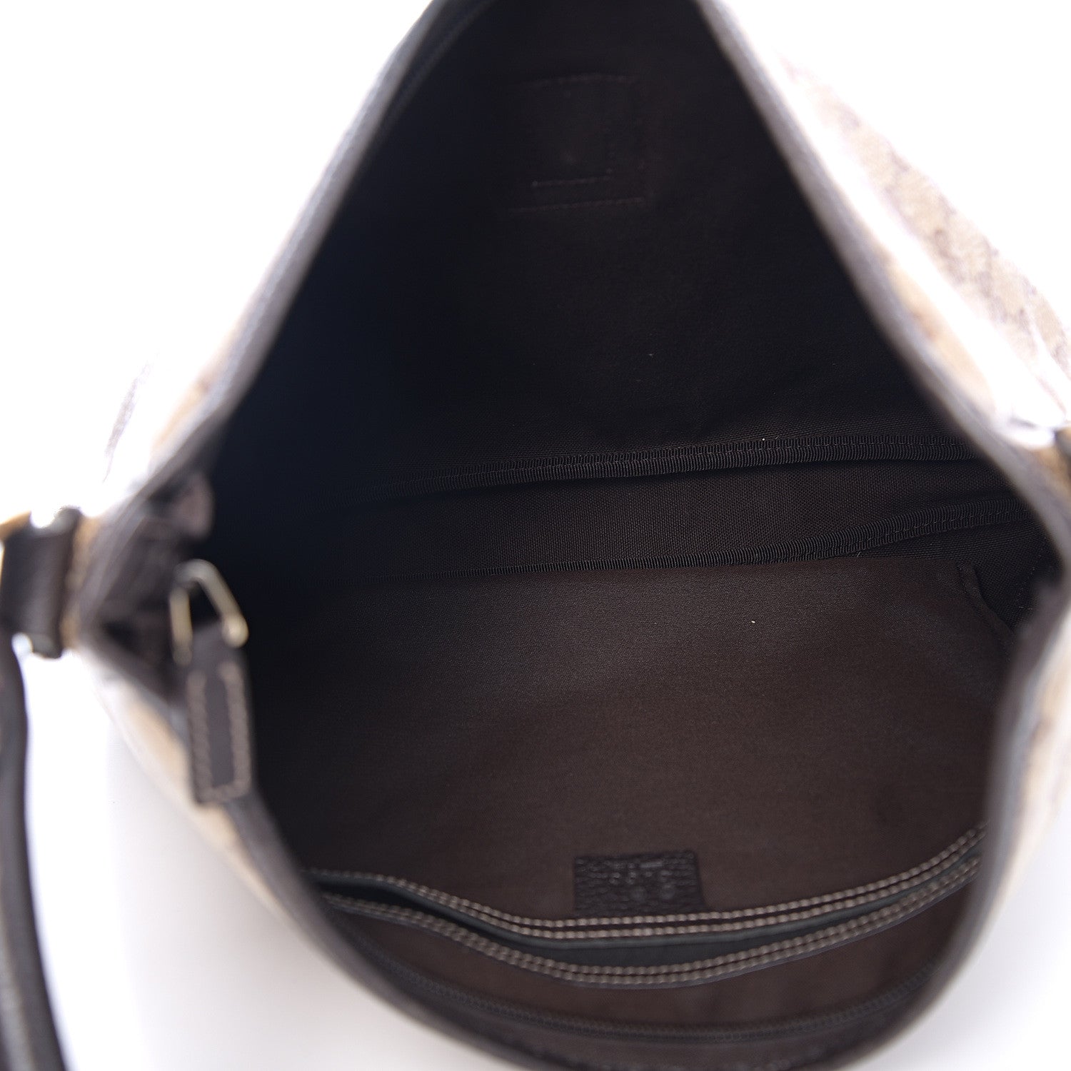 Gucci Crystal Monogram Large Abbey D Ring Hobo Dark Brown 4 of 9