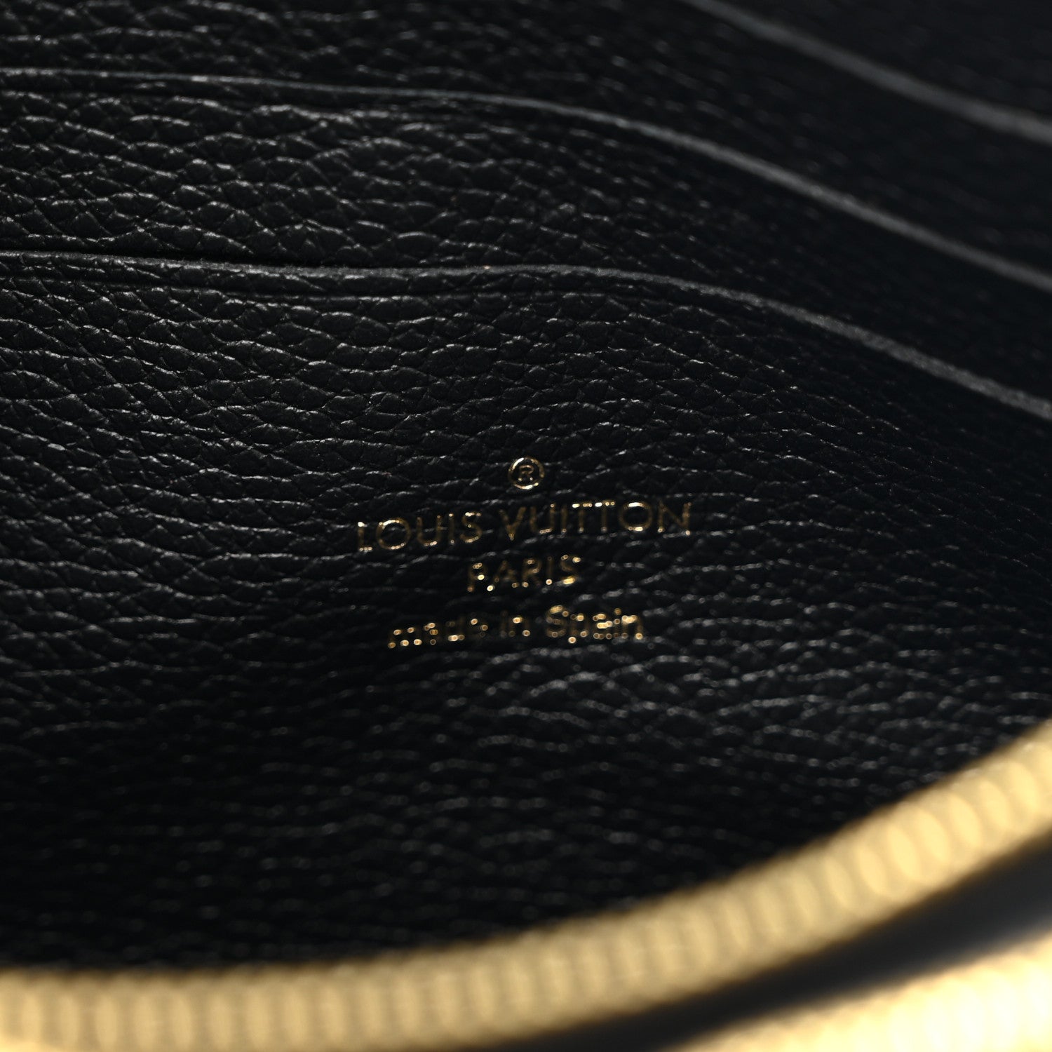 Louis Vuitton Empreinte Double Zip Pochette Black 7 of 10
