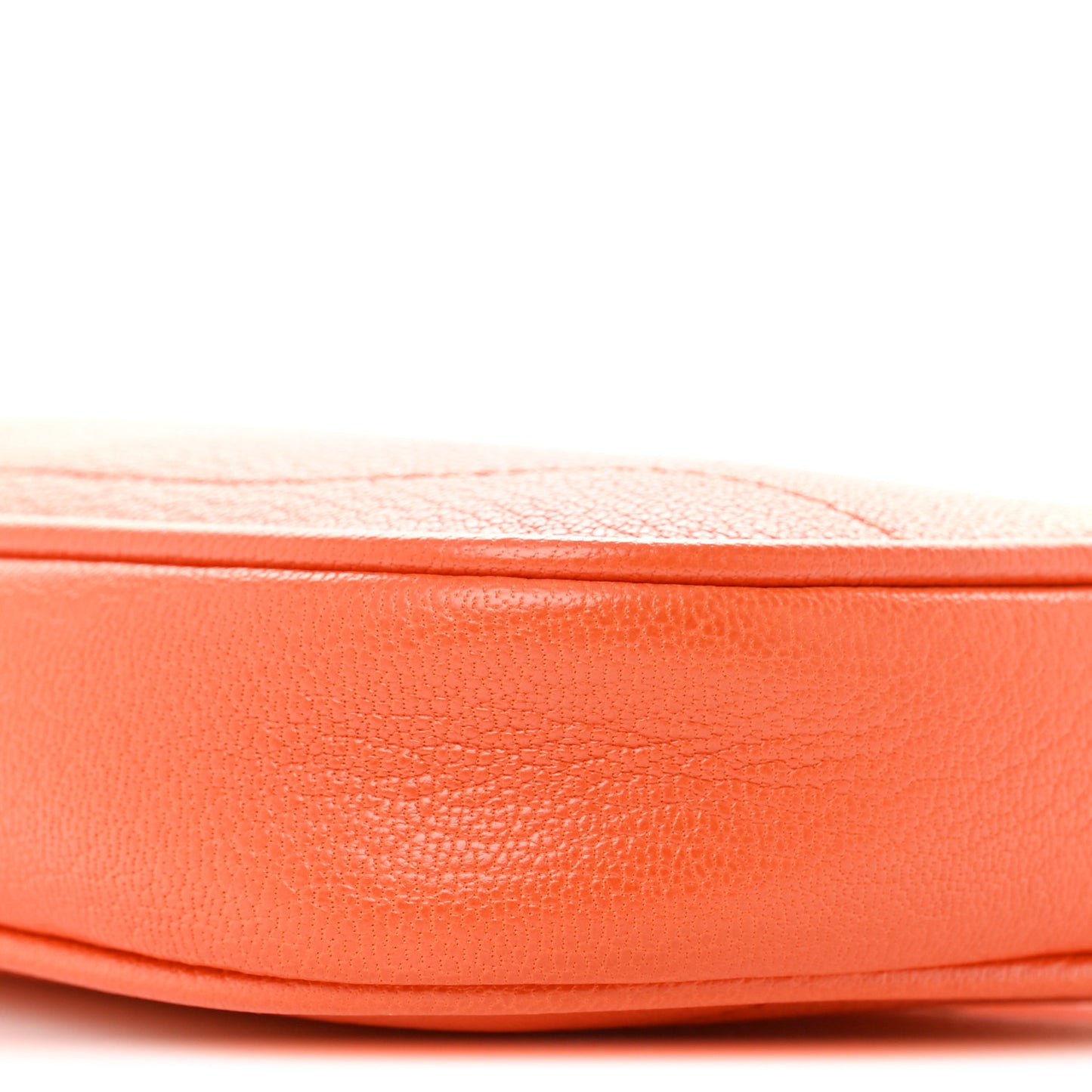 Goatskin Mini Aphrodite Shoulder Bag Orange