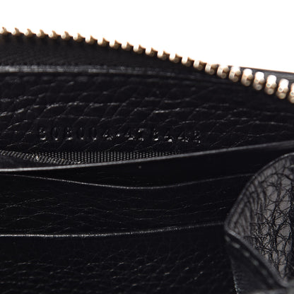 Gucci Calfskin Soho Zip Around Wallet Black 9 of 10