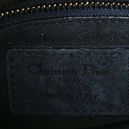 Christian Dior Denim Cannage Studded Mini Lady Dior Navy 6 of 9