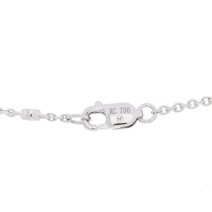 Roberto Coin 18K White Gold Diamond Butterfly Pendant Necklace 3 of 4