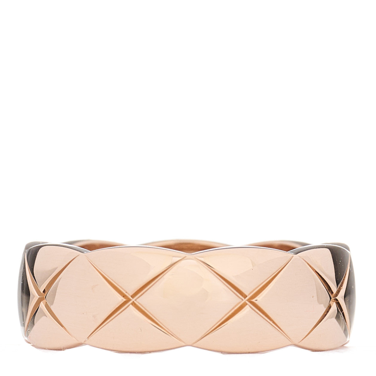 Chanel 18K Beige Gold Small Coco Crush Ring 55 7.25 3 of 9