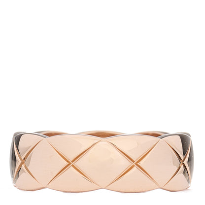 Chanel 18K Beige Gold Small Coco Crush Ring 55 7.25 3 of 9