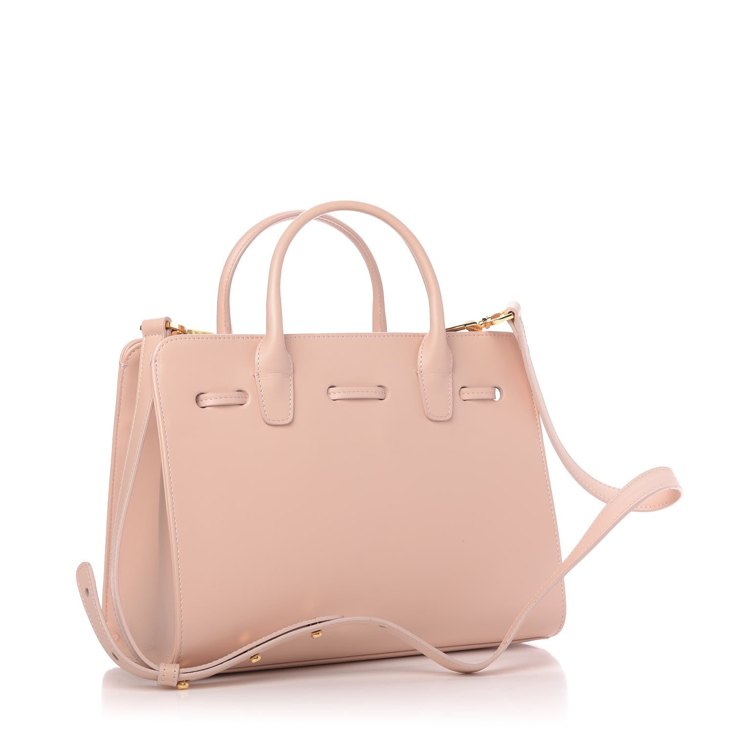 Mansur Gavriel Calfskin Mini Sun Bag Rosa 4 of 9