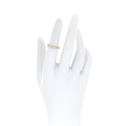 Tiffany 18K Yellow Gold Diamond Novo Half Circle Band Ring 50 5.5 2 of 4