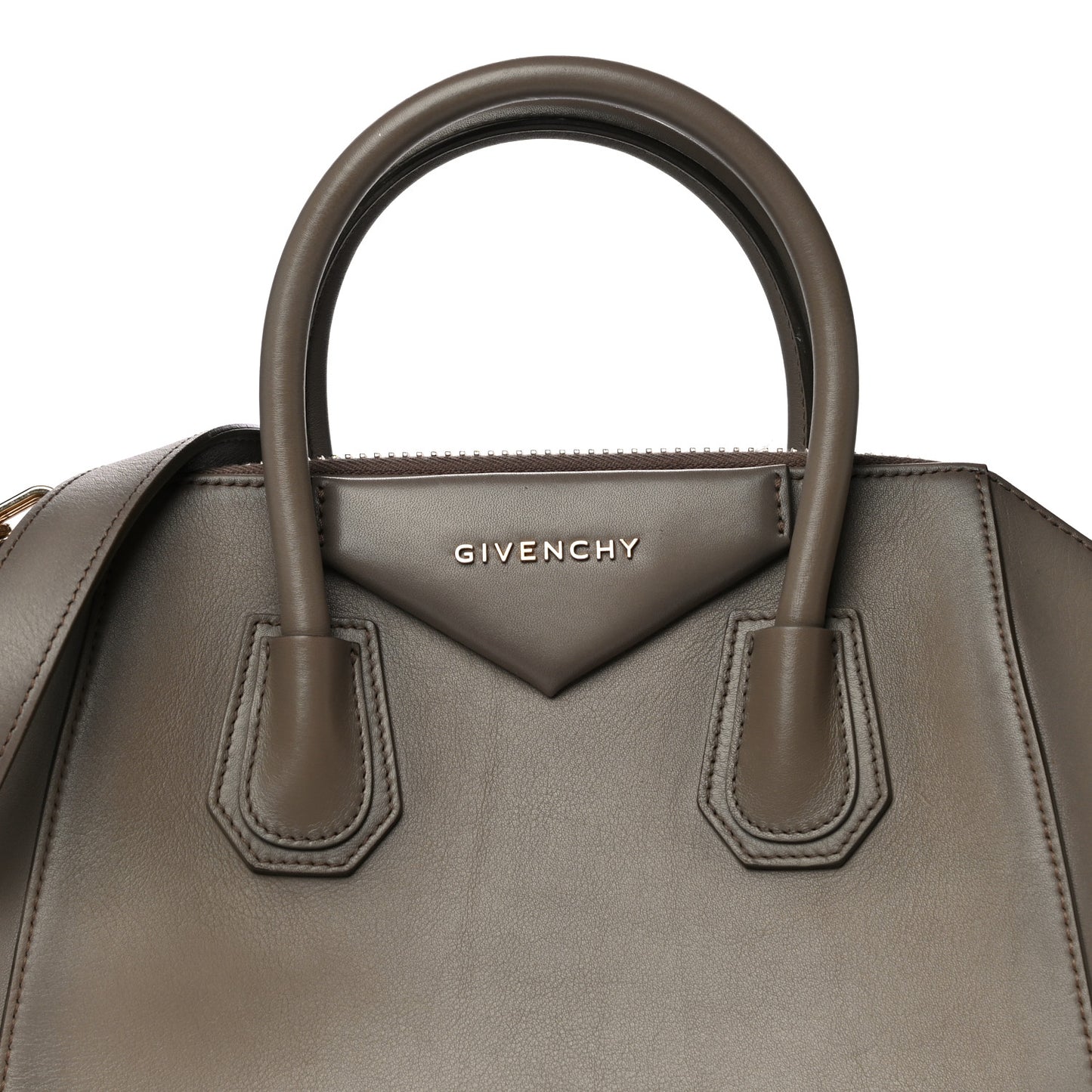 Calfskin Small Antigona Grey