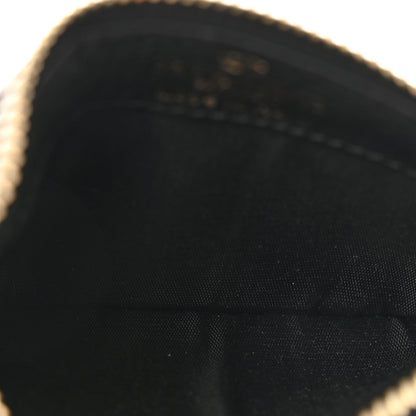 Valentino Garavani VALENTINO GARAVANI Pebbled Calfskin Rockstud Coin Case Card Holder Black 5 of 8