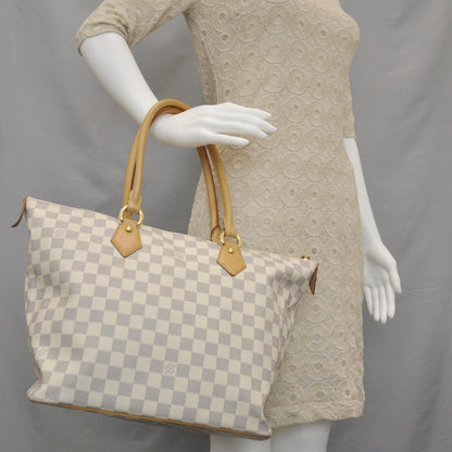 Louis Vuitton Damier Azur Saleya MM 2 of 9