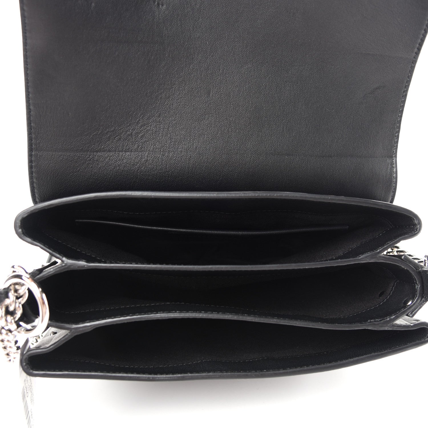 Alexander McQueen Goatskin Studded Twin Skull Crossbody Black 5 of 11