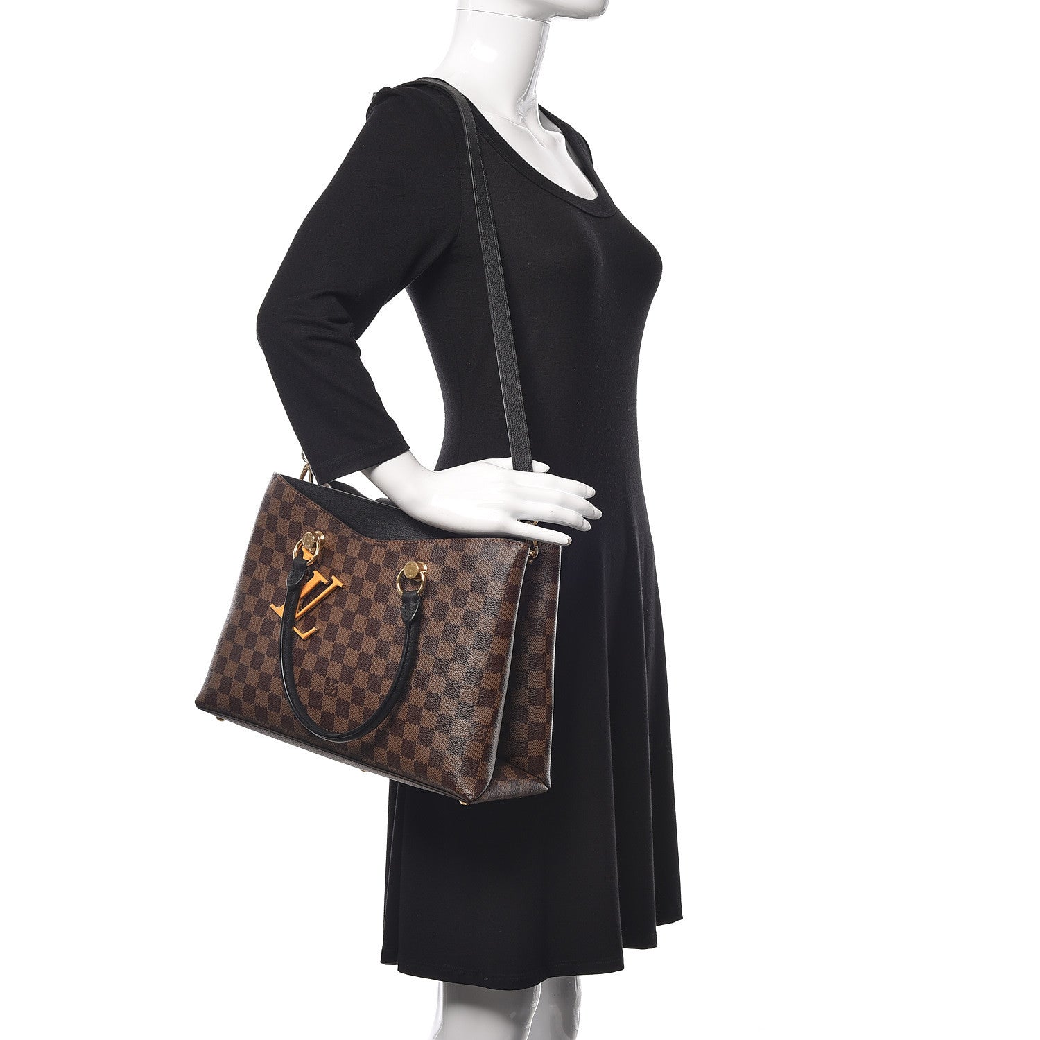 Louis Vuitton Damier Ebene LV Riverside Black 2 of 9