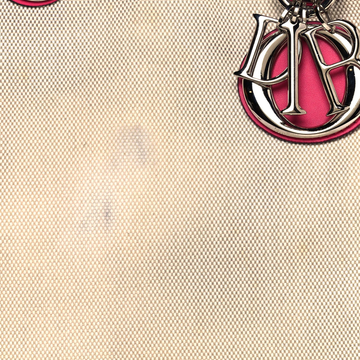 Christian Dior Canvas Calfskin Large Diorissimo Tote 13 of 15