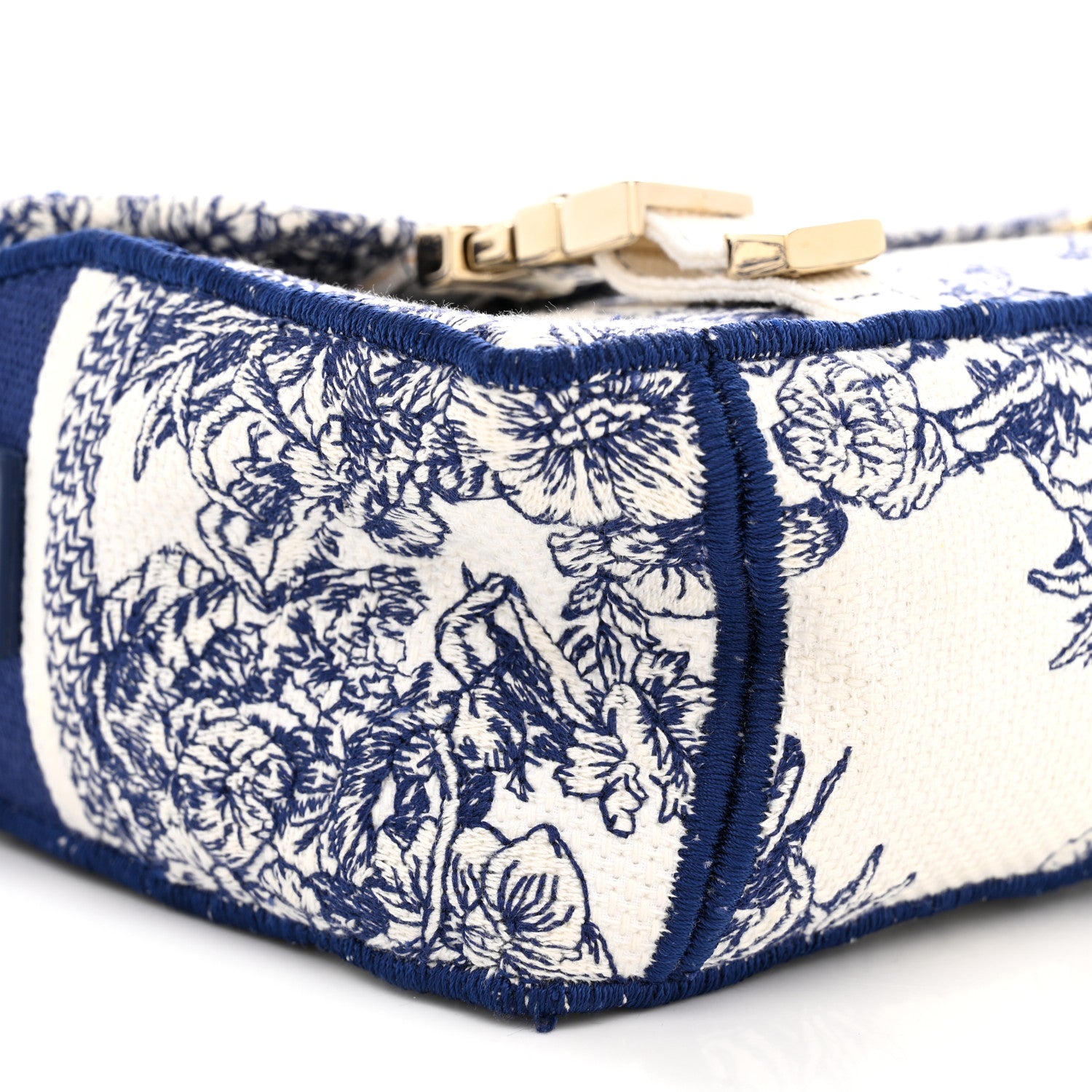 Christian Dior Canvas Embroidered Reve D'Infini Small Diorcamp Messenger  Blue 9 of 11