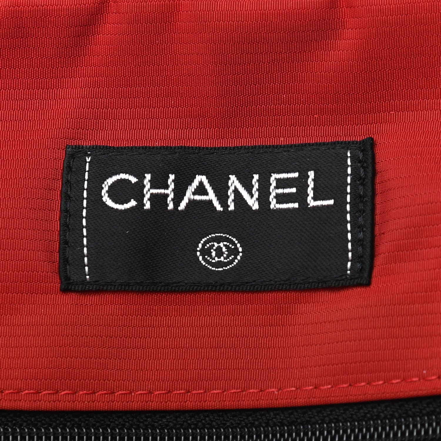 Chanel Nylon Travel Backpack Black 5 of 8