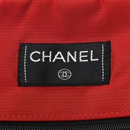 Chanel Nylon Travel Backpack Black 5 of 8