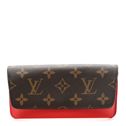 Louis Vuitton Monogram Woody Sunglass Case Rouge 1 of 9