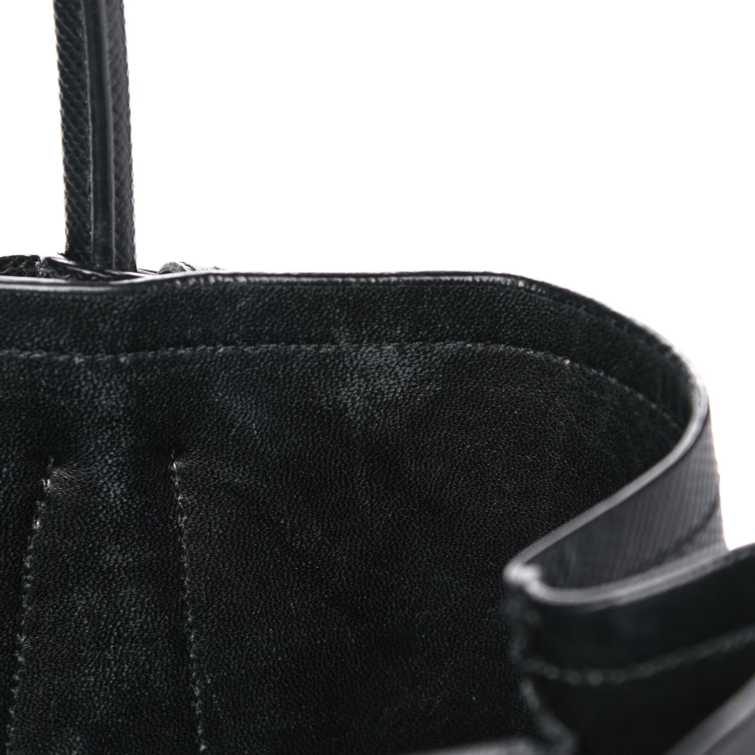 Prada Saffiano Cuir Small Double Bag Black 24 of 34