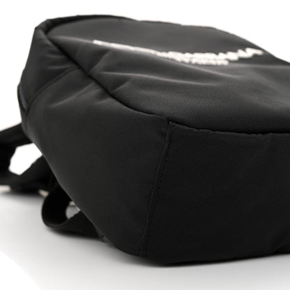 Dolce & Gabbana Nylon Logo Childrens Backpack Black 8 of 9