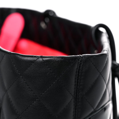 Chanel Calfskin Quilted Large Cambon Tote Black 15 of 16