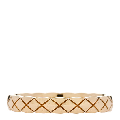 Chanel 18K Yellow Gold Mini Coco Crush Ring 57 8 3 of 5