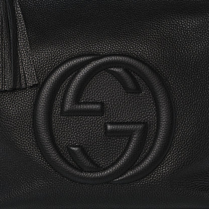 Gucci Pebbled Calfskin Large Soho Hobo Black 11 of 11