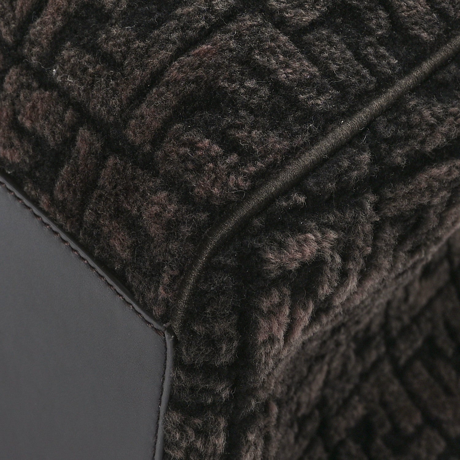 Fendi Sheepskin FF 1974 Large Fendi Origami Brown 13 of 13