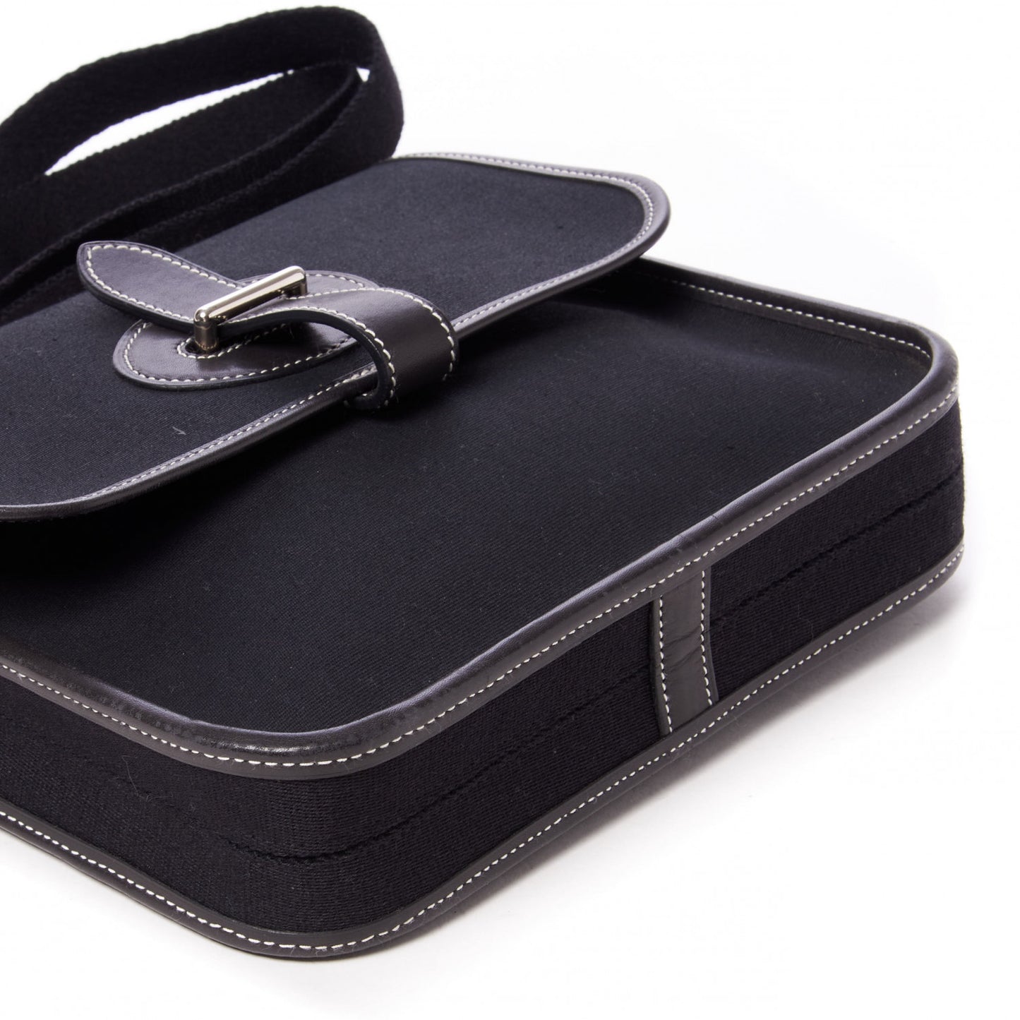 Toile Officier Mini Buenaventura Messenger Black