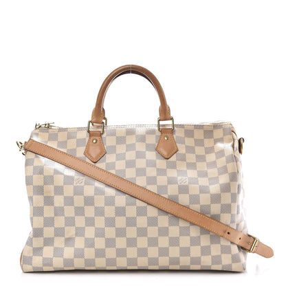 Louis Vuitton Damier Azur Speedy Bandouliere 35 1 of 10