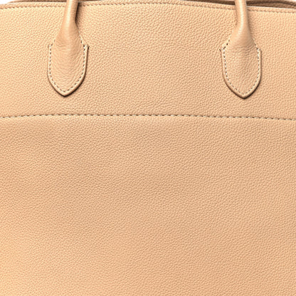 The Row Matte Grained Calfskin Soft Margaux 17 Light Camel 7 of 10