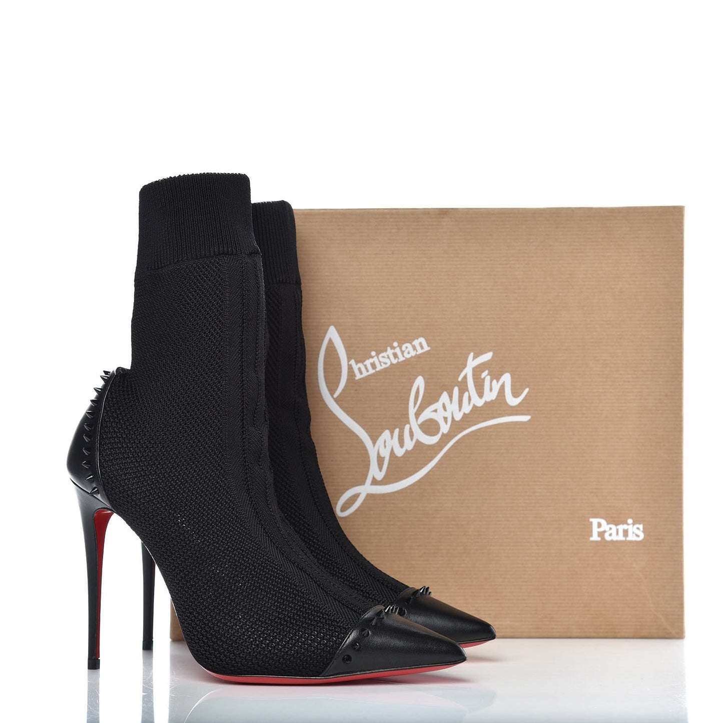 Shiny Nappa Maille Tricot Dovi Dova 100 Ankle Boots 37 Black