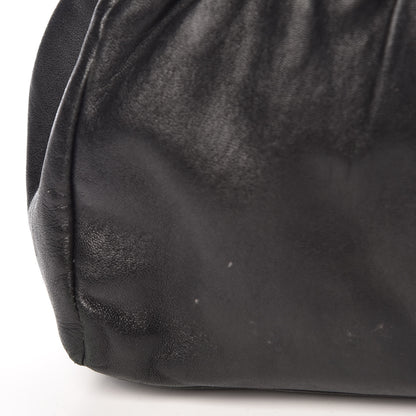 Prada Nappa Mini Bow Tote Black 9 of 12