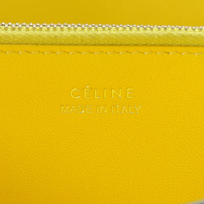 Celine Drummed Calfskin Large Multifunction Flap Wallet Black 6 of 12
