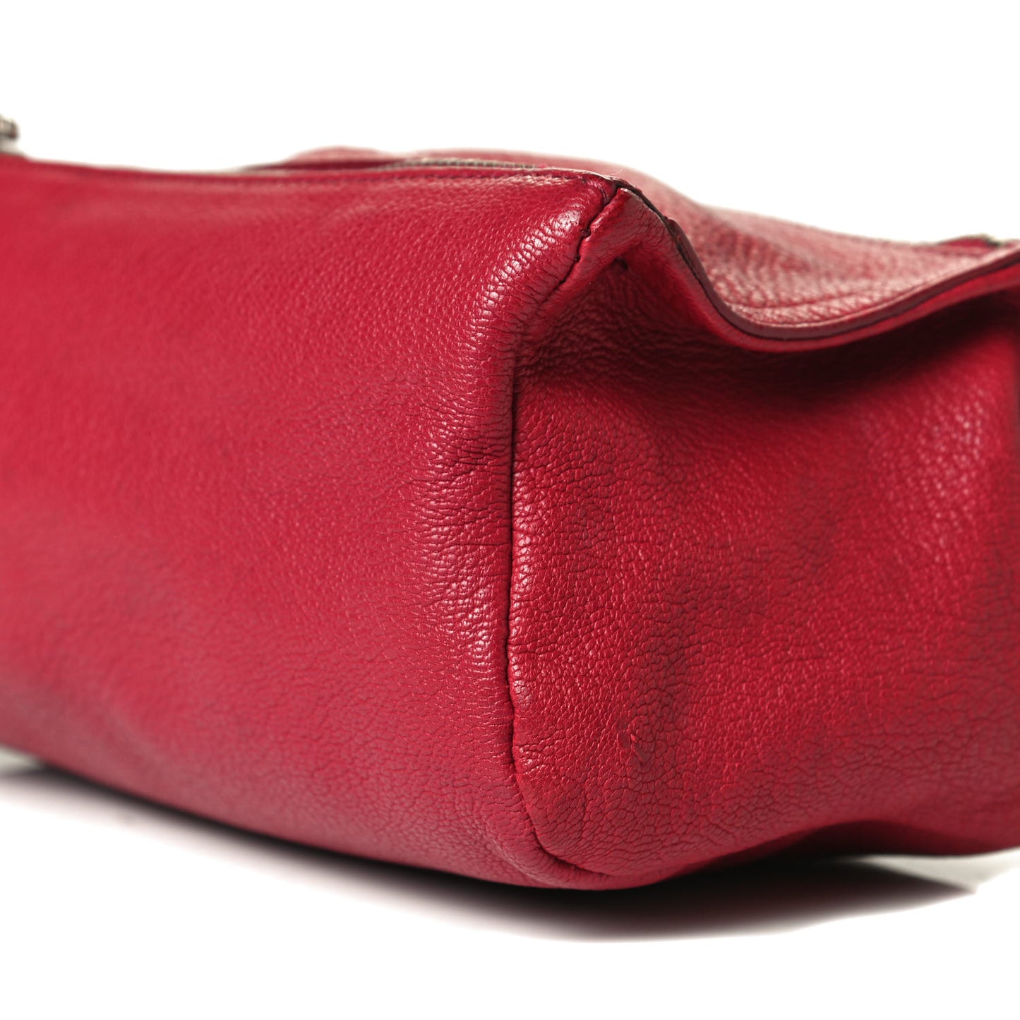 Sugar Goatskin Pandora Wristlet Raspberry