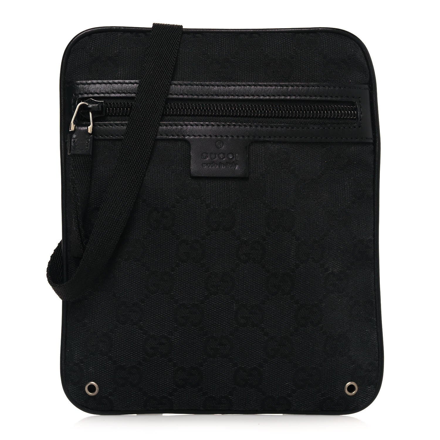 Gucci Monogram Small Messenger Black 1 of 14