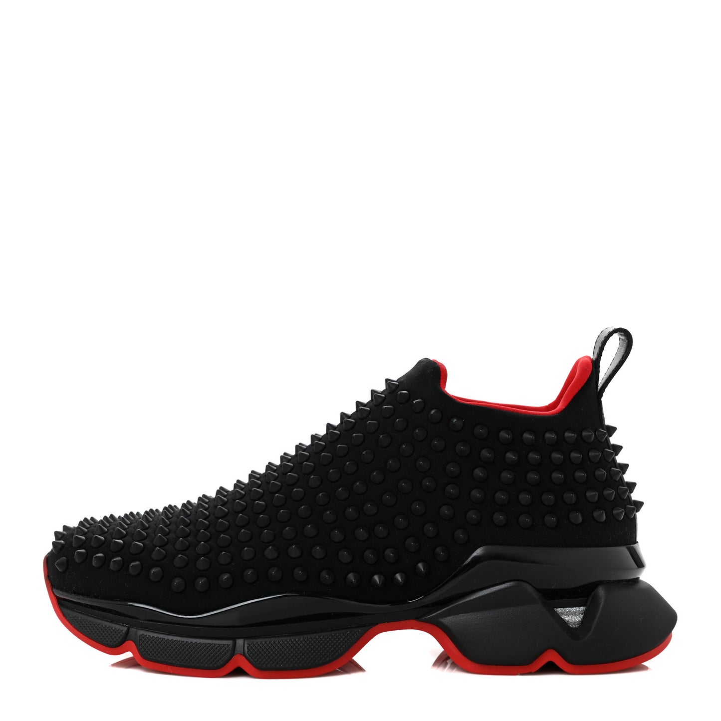 Neoprene Spike Sock Donna Flat Sneakers 40 Black