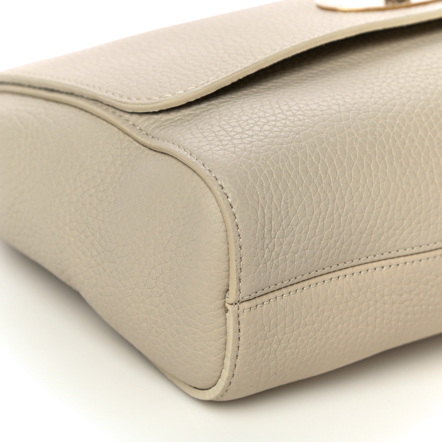 Mulberry Small Classic Grain Calfskin Medium Lily Flap Grey 8 of 11