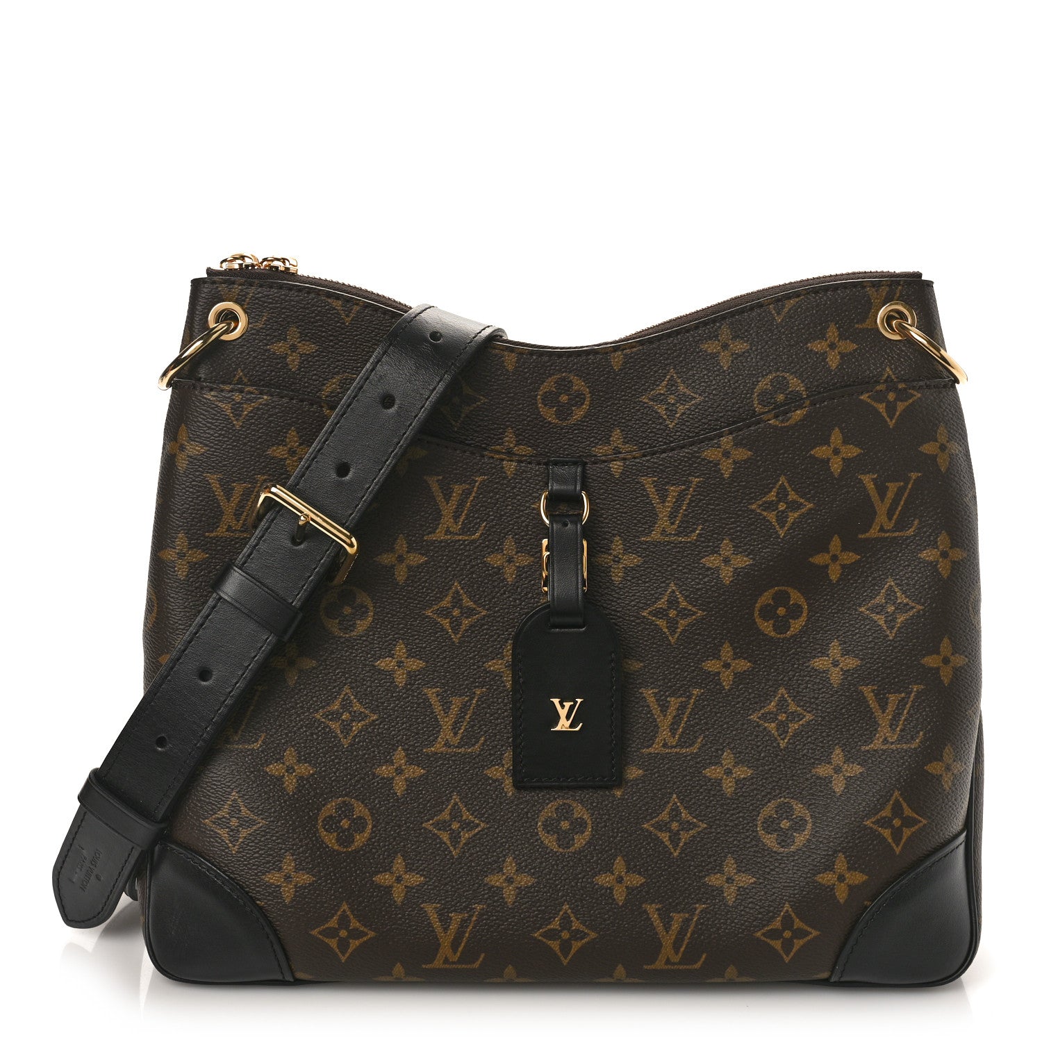 Louis Vuitton Monogram Odeon MM Black 1 of 8