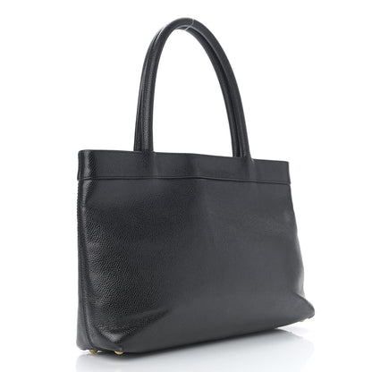 Chanel Caviar CC Timeless Tote Black 2 of 11