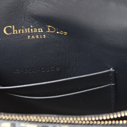 Christian Dior Oblique Saddle Belt Bag Blue 8 of 13