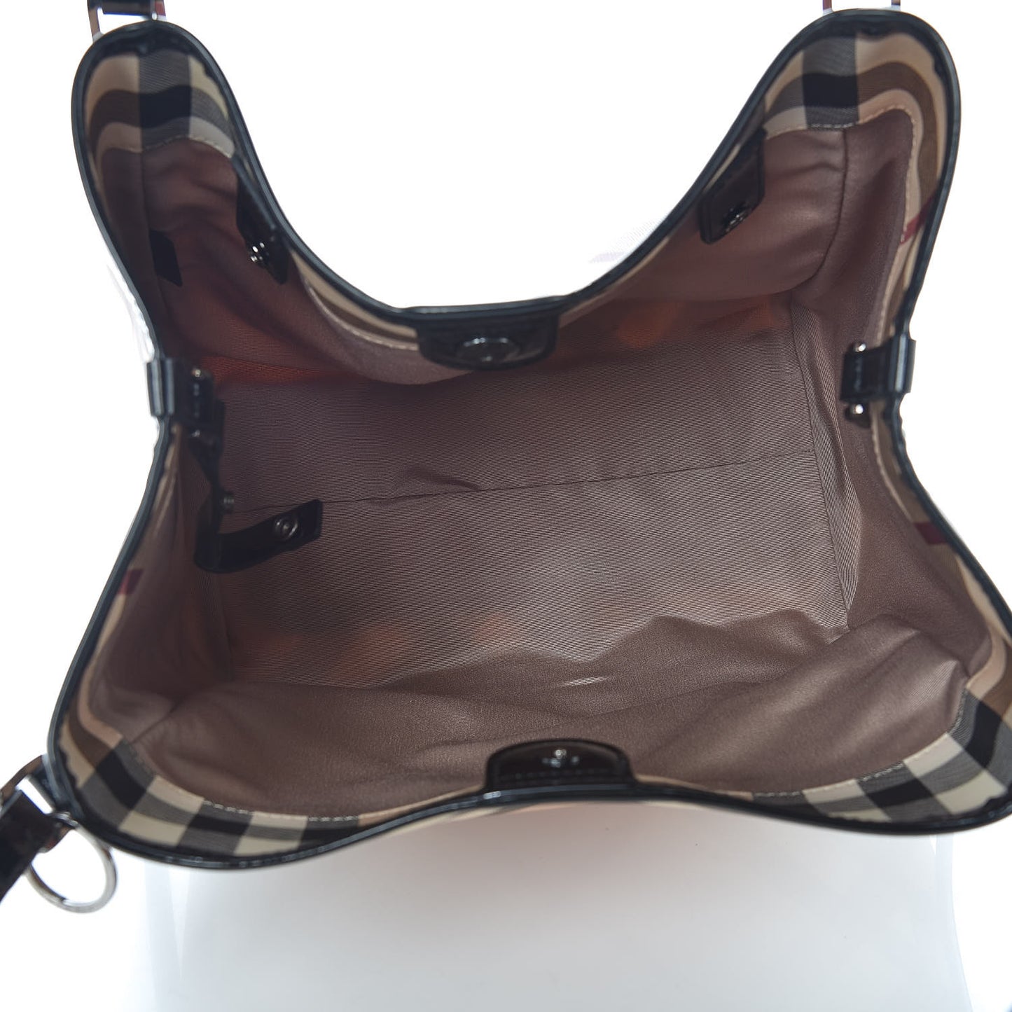 Nova Check Small Canterbury Tote Black