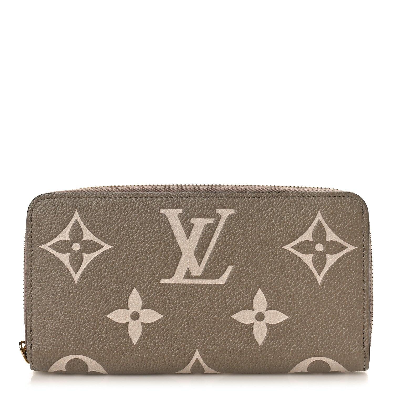 Louis Vuitton Empreinte Monogram Giant Zippy Wallet Tourterelle Creme 1 of 8