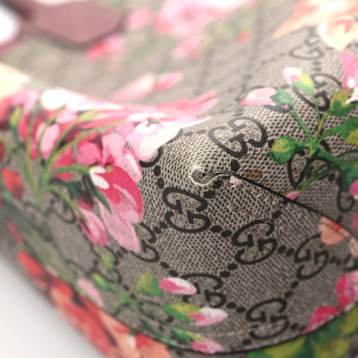 GG Supreme Monogram Blooms Medium Reversible Tote Beige Multicolor Dry Rose