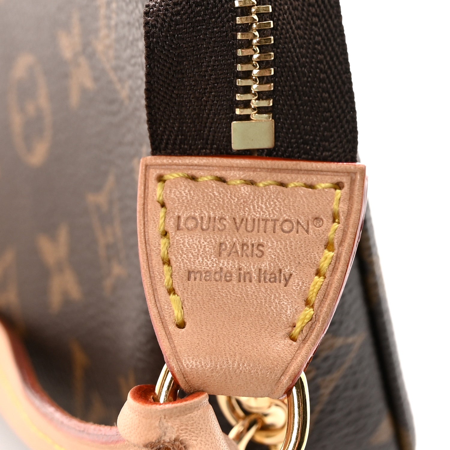 Louis Vuitton Monogram Chain Pochette Accessories 6 of 10