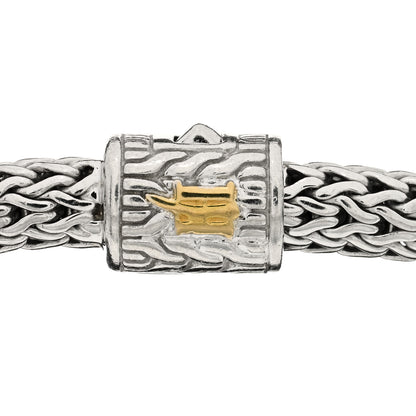 John Hardy Sterling Silver Diamond 5mm Classic Chain Bracelet 3 of 3