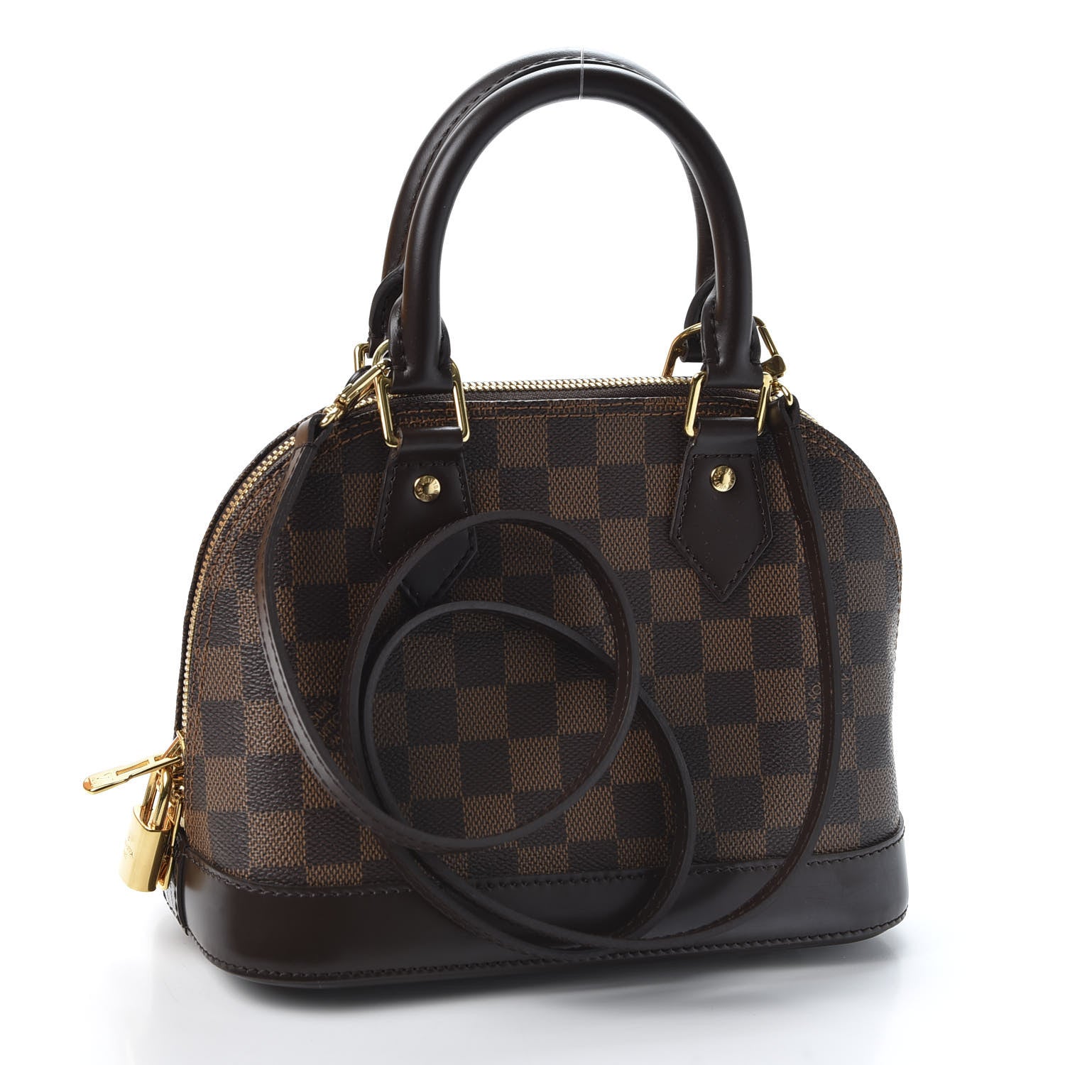 Louis Vuitton Damier Ebene Alma BB 2 of 10