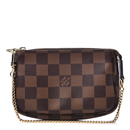Louis Vuitton Damier Ebene Mini Pochette Accessories 1 of 7