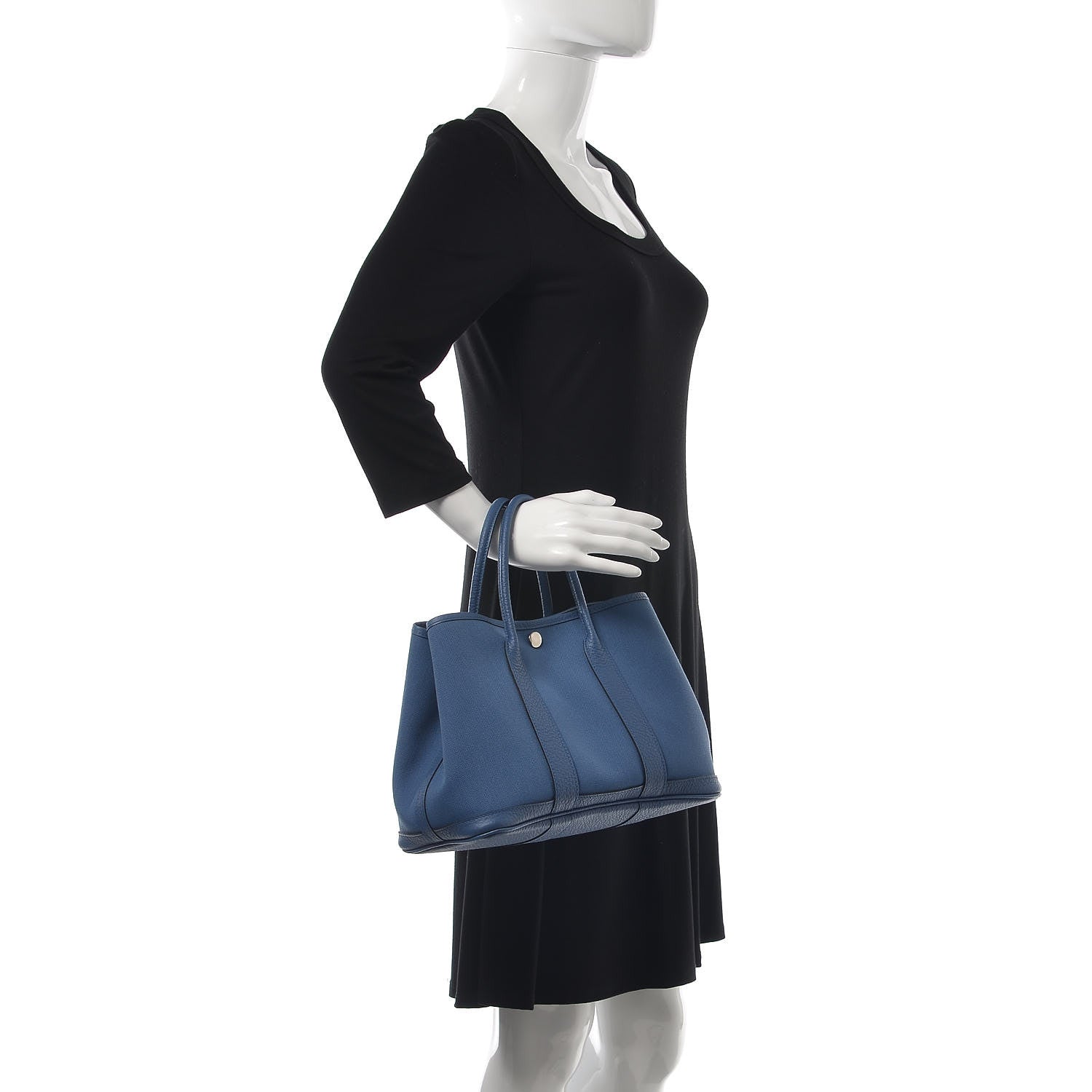 Hermes Toile Negonda Garden Party 30 Bleu Agate 2 of 6