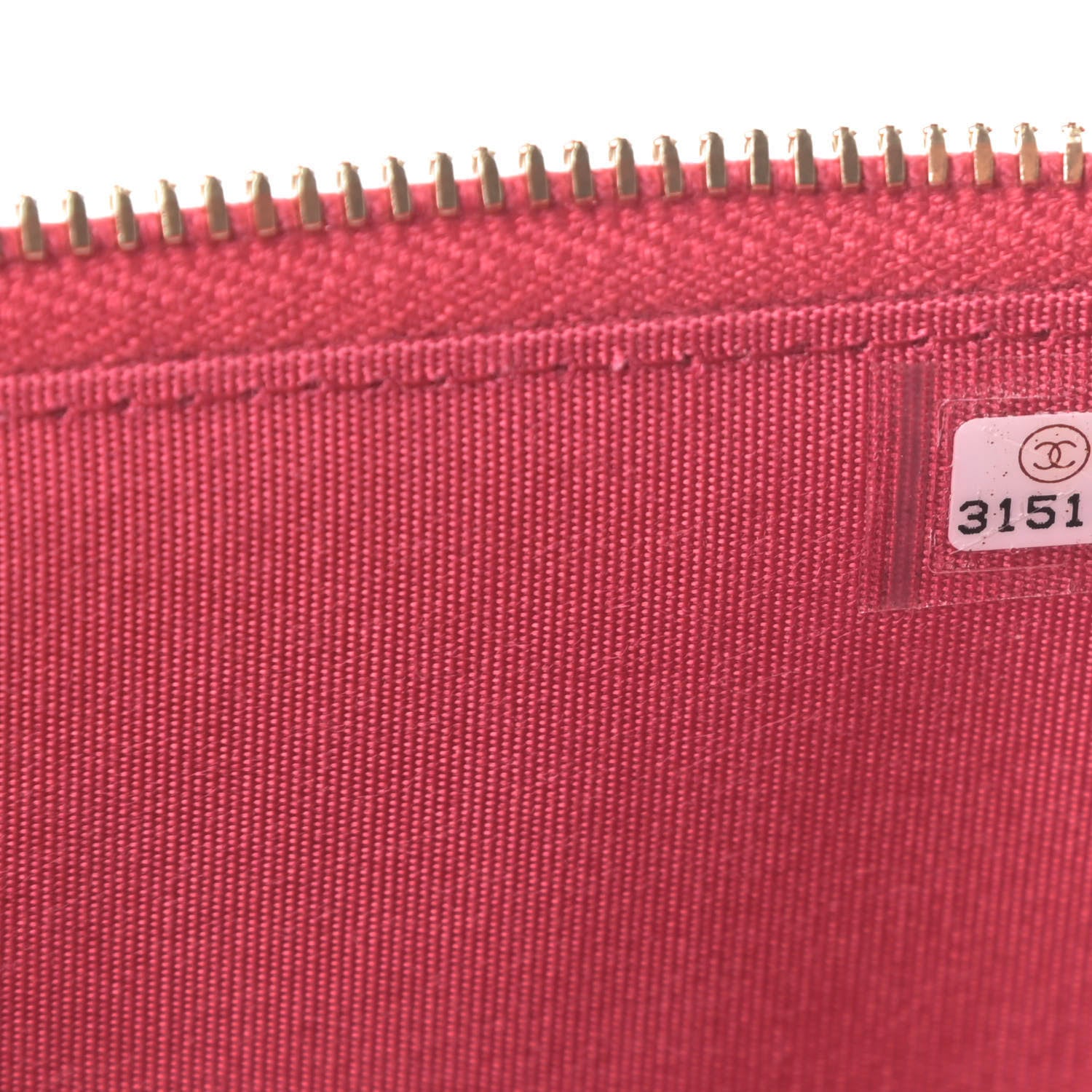 Chanel Lambskin Quilted Small Top Handle Vanity Case With Chain Dark Pink 7 of 11
